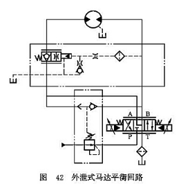 外泄式馬達平衡回路